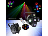Afx Light Projector Luz c// 5 LEDS 10W RGBW + 5 GOBOS DMX MIC COMET-GOBO Afx Light Projector Luz c// 5 LEDS 10W RGBW + 5 GOBOS DMX MIC COMET-GOBO